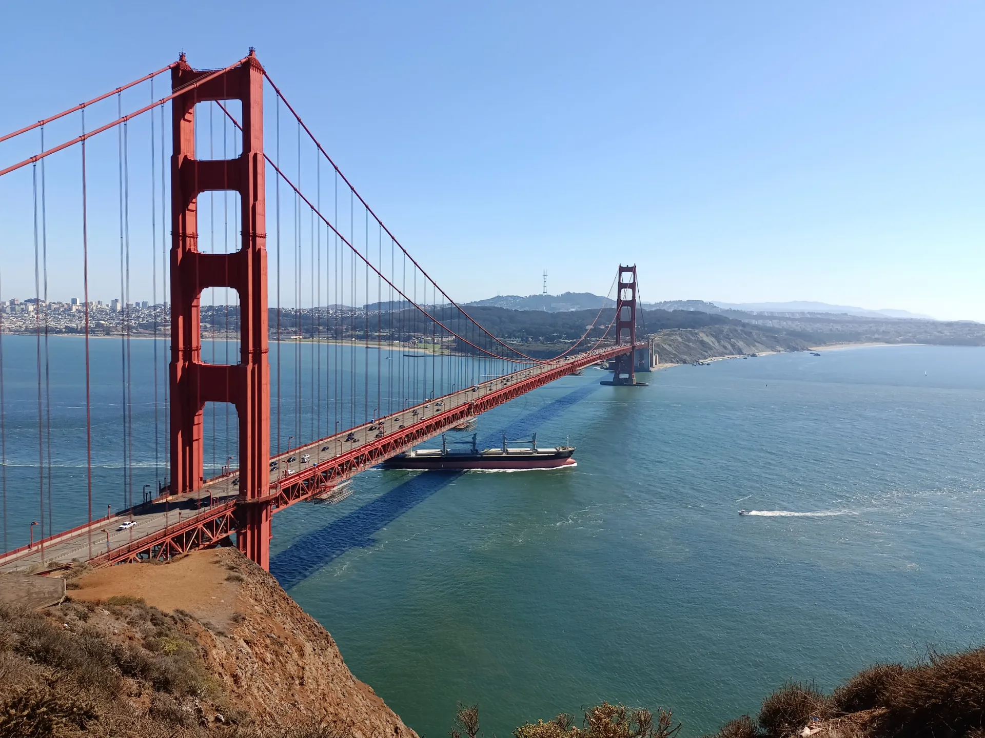 Golden Gate Bridge w San Francisco